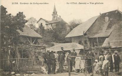   CPA  FRANCE 73 "Env. de Grésy sur Isère, Saint Vital"