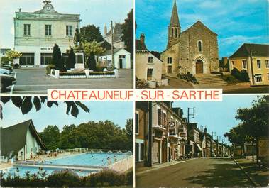 / CPSM FRANCE 72 "Châteauneuf sur Sarthe"