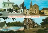 72 Sarthe / CPSM FRANCE 72 "Châteauneuf sur Sarthe"