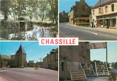 / CPSM FRANCE 72 "Chassillé, vue d'ensemble'"