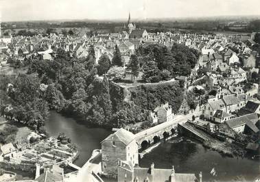 / CPSM FRANCE 72 "Fresnay sur Sarthe, le pont de Sillé"