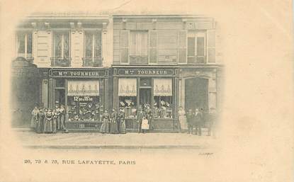 CPA FRANCE 75009 "Paris, Rue Lafayette"
