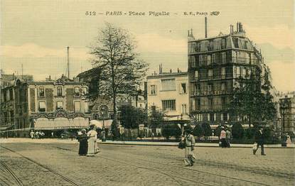  CPA FRANCE 75009 "Paris, Place Pigalle"