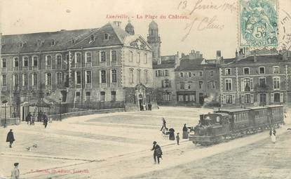 / CPA FRANCE 54 "Luneville, la place du château"