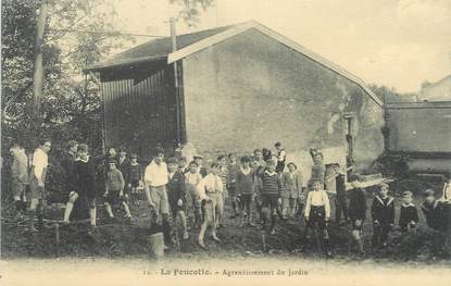 / CPA FRANCE 54 "Nancy, la Foucotte, agrandissement du jardin"