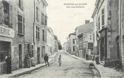 / CPA FRANCE 54 "Rosières aux Salines, rue Léon  Bocheron"