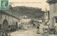 54 Meurthe Et Moselle / CPA FRANCE 54 "Pierre Percée, Grand'rue et château"