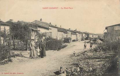 / CPA FRANCE 54 "Sainte Clément, le neuf pays"