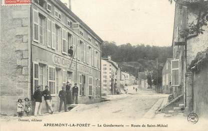 / CPA FRANCE 55 "Apremont la Forêt, la gendarmerie"