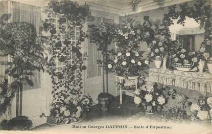 CPA FRANCE 75010 "Paris, Maison Georges Dauphin, Fabrication de fleurs lumineuses électriques"