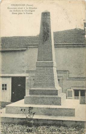 / CPA FRANCE 55 "Chardogne, monument aux morts"