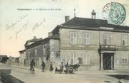 55 Meuse / CPA FRANCE 55 "Chauvoncourt, la mairie et la rue de Bar"