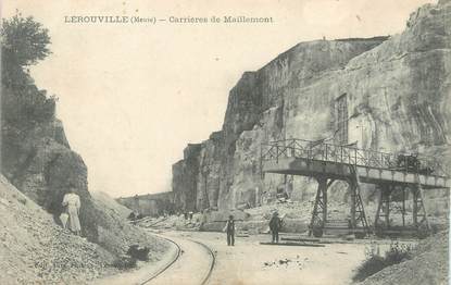 / CPA FRANCE 55 "Lérouville, carrières de Maillemont"