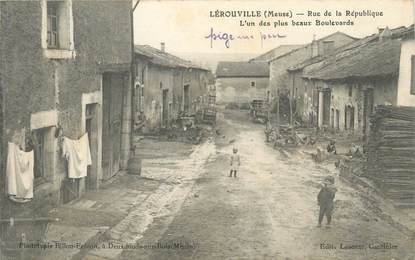 / CPA FRANCE 55 "Lérouville, rue de la République"