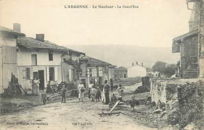 / CPA FRANCE 55 "L'Argonne, le le Neufour, la Grand'rue"