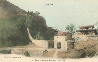 CPA INDOCHINE " Porte de Chine de Nam Quan, côté Tonkin"