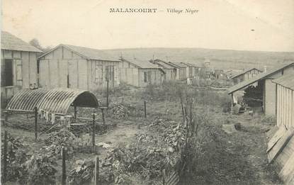 / CPA FRANCE 55 "Malancourt, village Nègre"