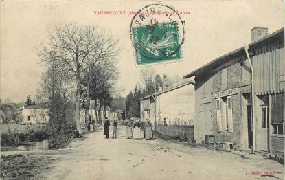 / CPA FRANCE 55 "Vaubecourt, les bords de l'Aisne"