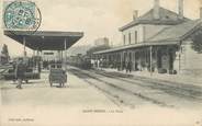 55 Meuse / CPA FRANCE 55 "Saint Mihiel, la gare"