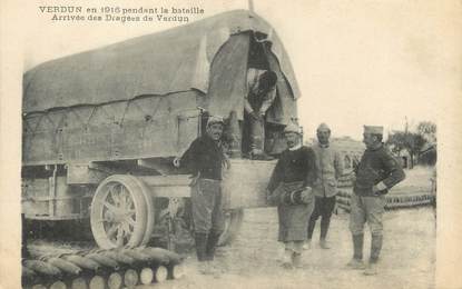 / CPA FRANCE 55 "Verdun en 1916 pendant la bataille" / MILITAIRES