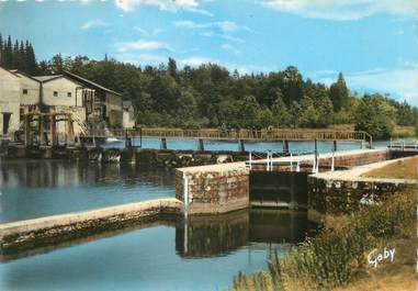 / CPSM FRANCE 56 "Environs de Baud Saint Rivalain, l'écluse et l'usine"