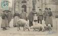 / CPA FRANCE 56 "Environs de Plouay, une foire à Kernascleden"