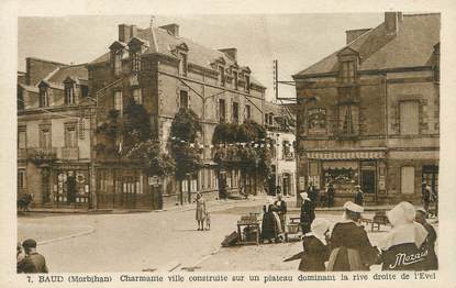 / CPA FRANCE 56 "Baud, charmante ville"