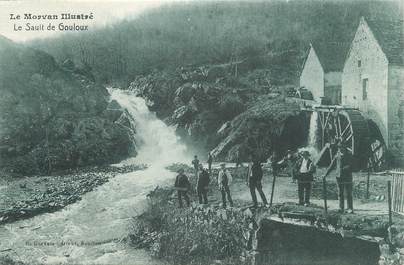 / CPA FRANCE 58 "Le Saut de Gouloux"