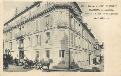 / CPA FRANCE 58 "Nevers, grand hôtel"