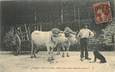 / CPA FRANCE 58 "Paysan Morvandiau" / VACHES / ATTELAGE