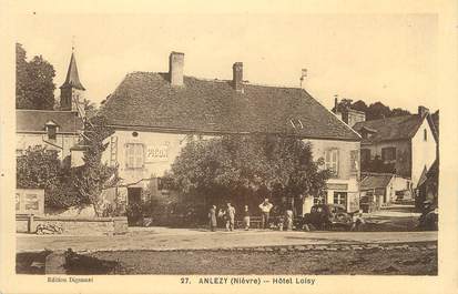 / CPA FRANCE 58 "Anlezy, hôtel Loisy"