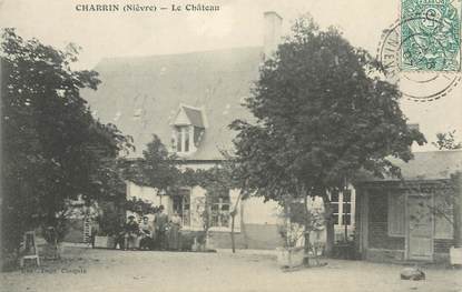 / CPA FRANCE 58 "Charrin, le château"