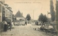 / CPA FRANCE 58 "La Chapelle Saint André, route de Clamecy"