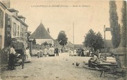 58 Nievre / CPA FRANCE 58 "La Chapelle Saint André, route de Clamecy"