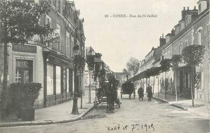 / CPA FRANCE 58 "Cosne, rue du 14 juillet"