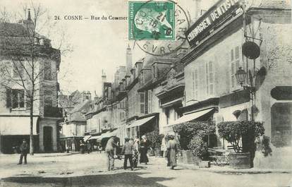 / CPA FRANCE 58 "Cosne, rue du commerce"