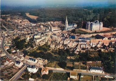 / CPSM FRANCE 72 "Montfort le Rotrou, vue générale aérienne"