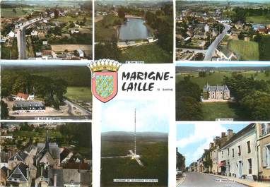 / CPSM FRANCE 72 "Marigne Laille"