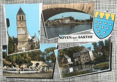 / CPSM FRANCE 72 "Noyen sur Sarthe"