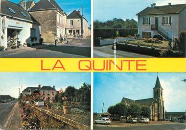 / CPSM FRANCE 72 "La Quinte, vue  d'ensemble"