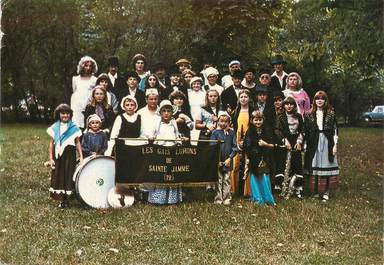 / CPSM FRANCE 72 "Sainte Jamme" / GROUPE FOLKLORIQUE