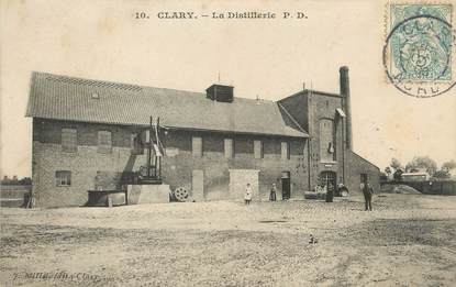 / CPA FRANCE 59 "Clary, la distillerie"