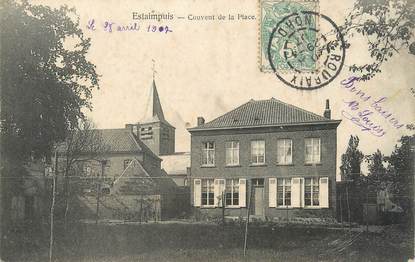 / CPA FRANCE 59 "Estaimpuis, couvent de la place"