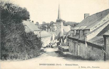 / CPA FRANCE 59 "Dompierre, Grand'rue"