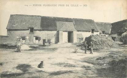 / CPA FRANCE 59 "Lille, ferme Flamande"