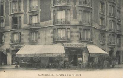 / CPA FRANCE 59 "La Madeleine Lez Lille, Café de la Rotonde"