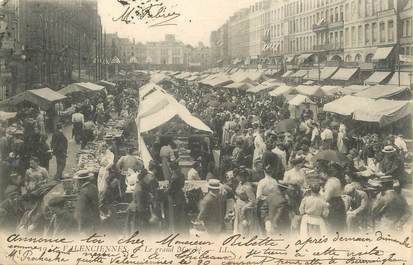 / CPA FRANCE 59 "Valenciennes, le grand marché"