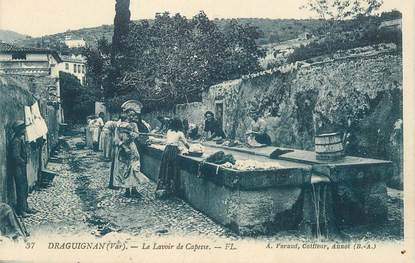 CPA FRANCE 83 "Draguignan,  le lavoir de Capesse"