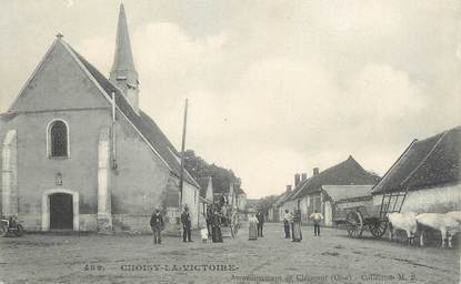 / CPA FRANCE 60 "Choisy la Victoire"