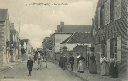 / CPA FRANCE 60 "Cauvigny, rue de Noailles"